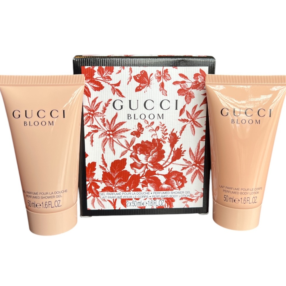 Gucci Bloom Shower Gel and Body Lotion Set
